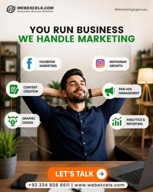 You Run the Business. We Handle the Marketing: A Smarter Way to Grow Your Brand