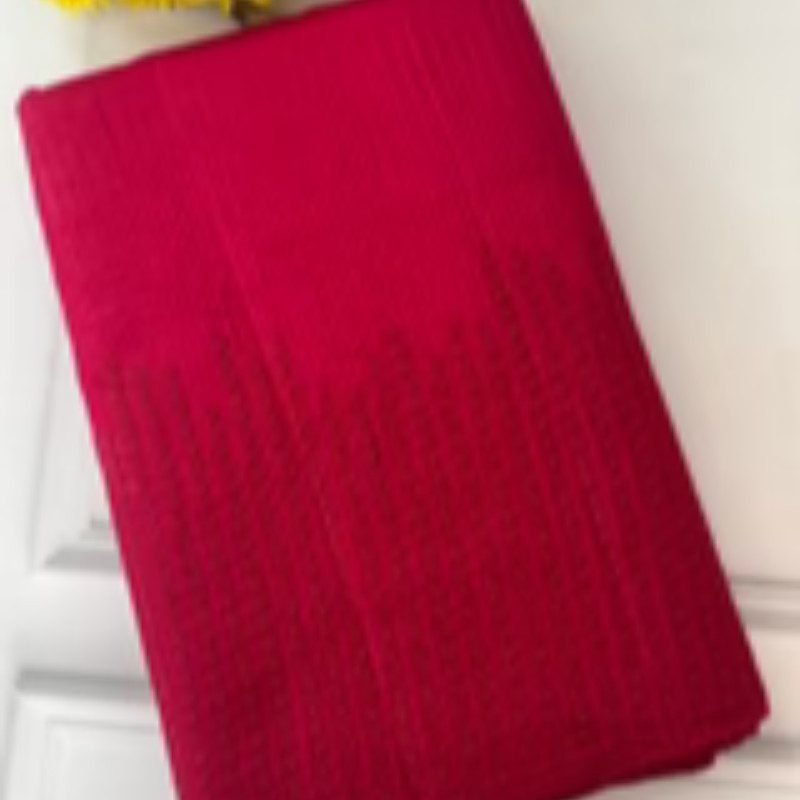 Crushed Blended matka tussar silk saree with zari weaving