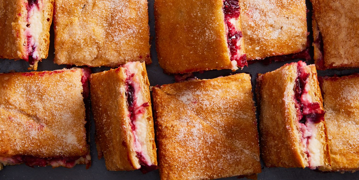 Tasty | Lemon Cranberry Cheesecake Bars