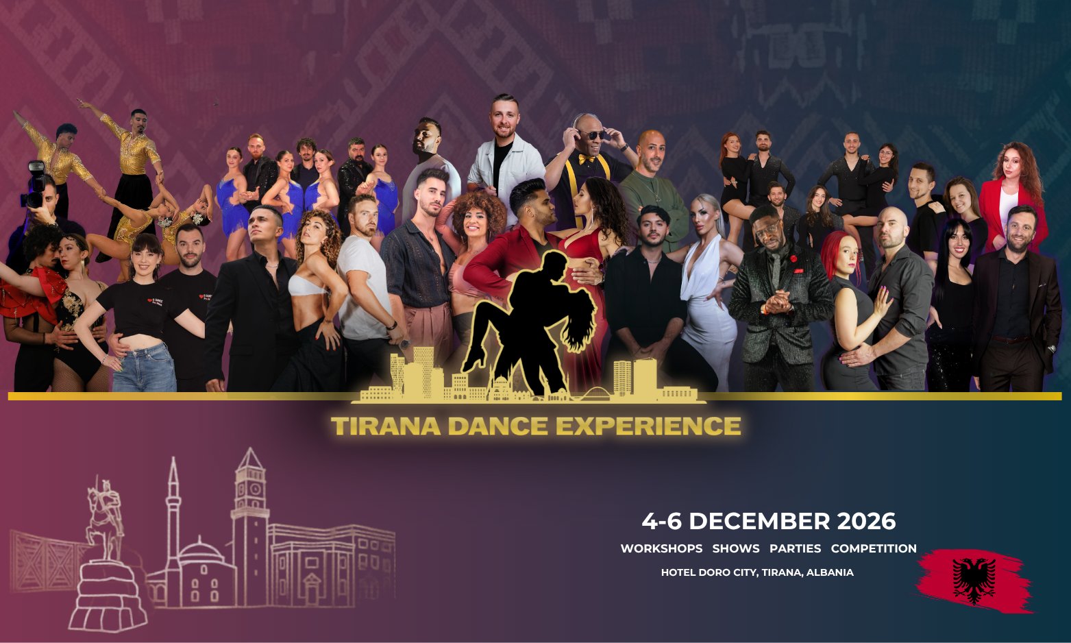 Tirana Dance Experience 2026 cover
