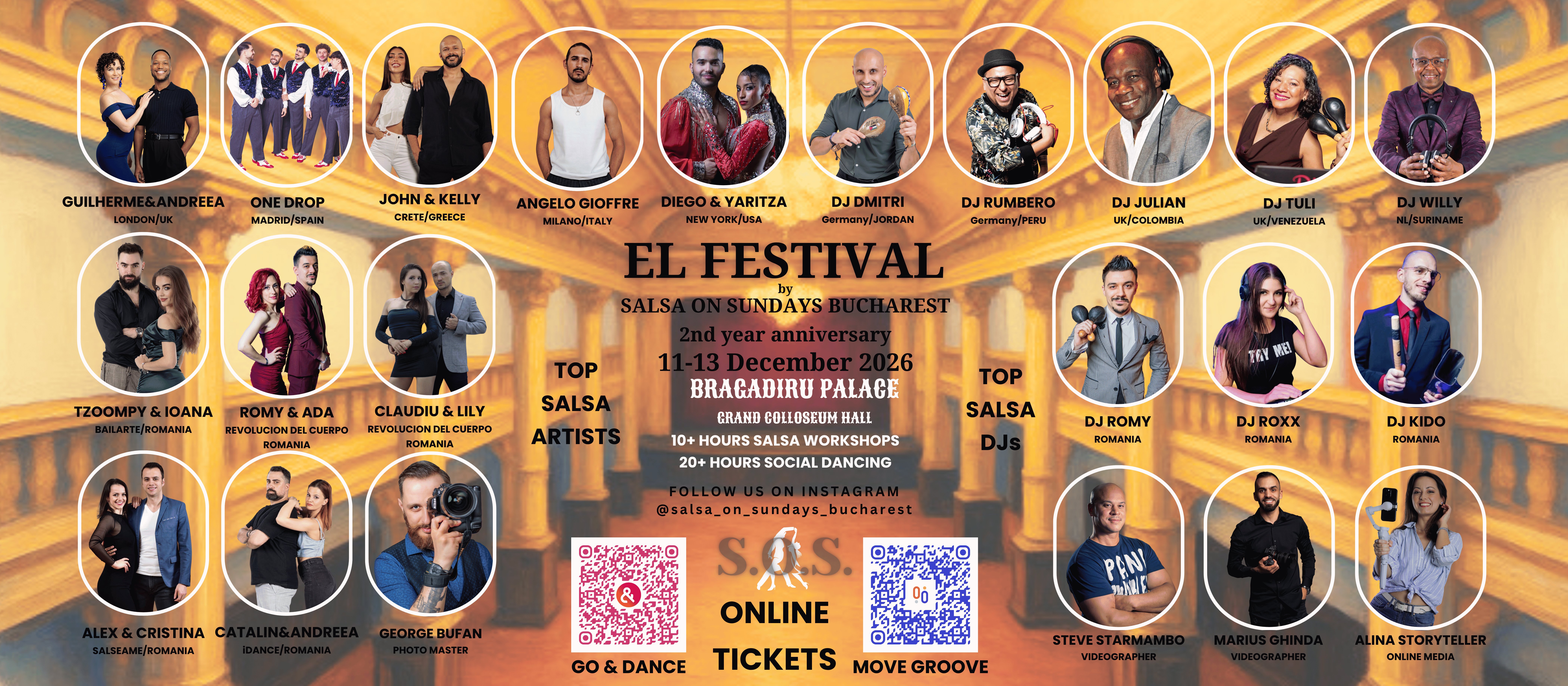 EL FESTIVAL by Salsa On Sundays Bucharest - 2nd year Anniversary - 2026 cover
