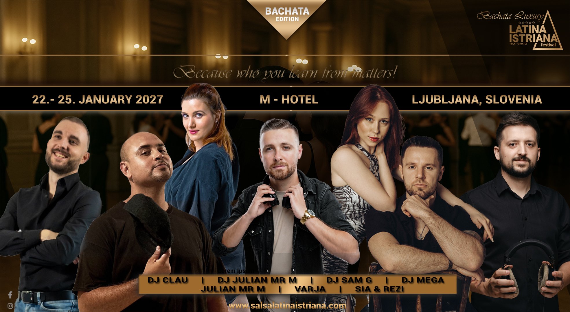 LATINA ISTRIANA Bachata Luxury 2027 cover