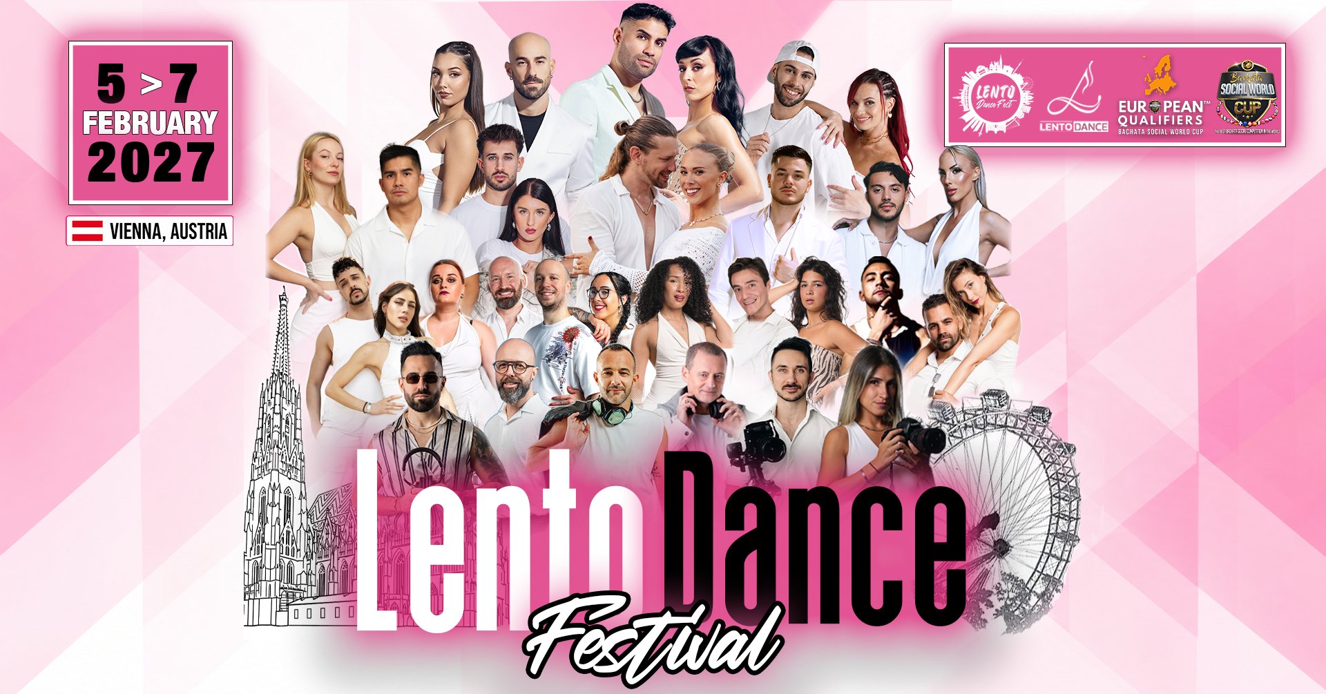 Lento Dance Festival - Vienna Bachata Festival 2027 cover
