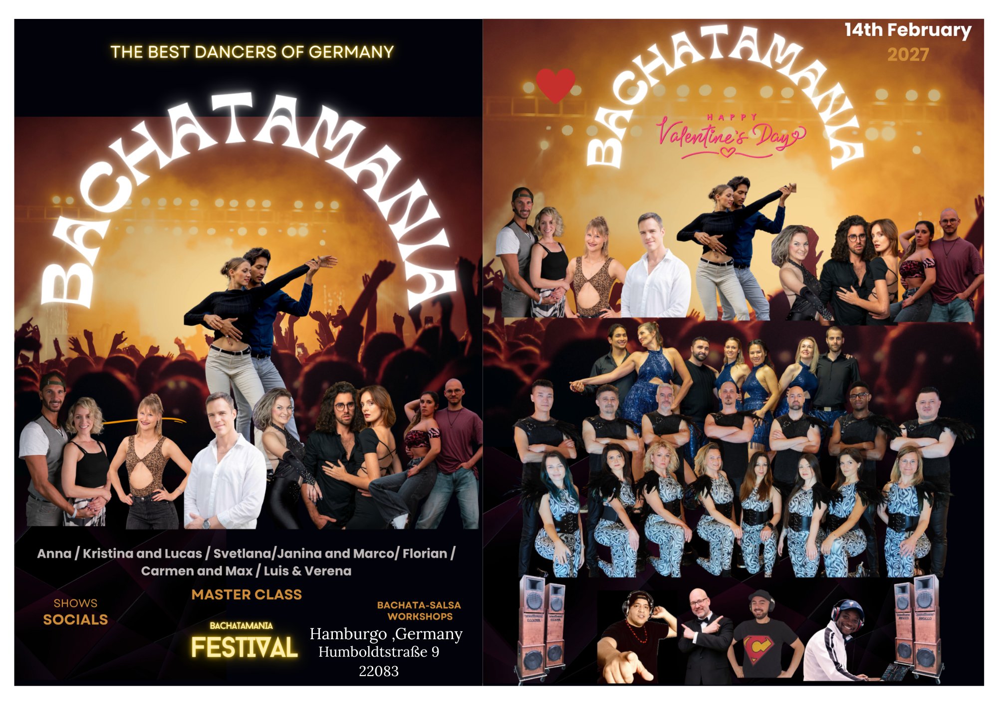 BACHATAMANIA FESTIVAL cover