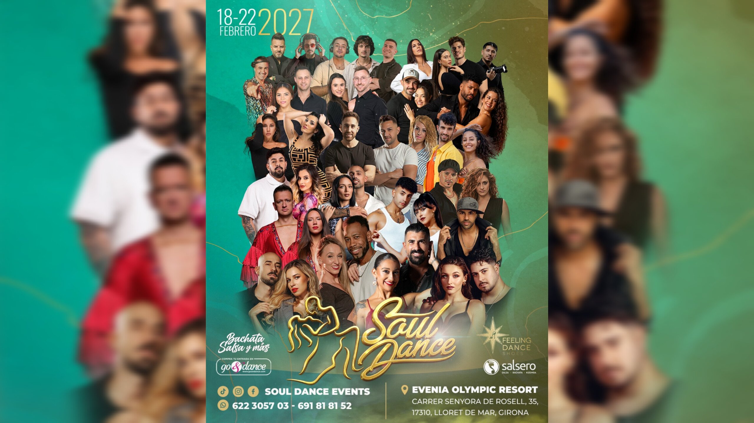 SoulDance Bachata & Salsa Festival Vol.7 - February 2027 cover