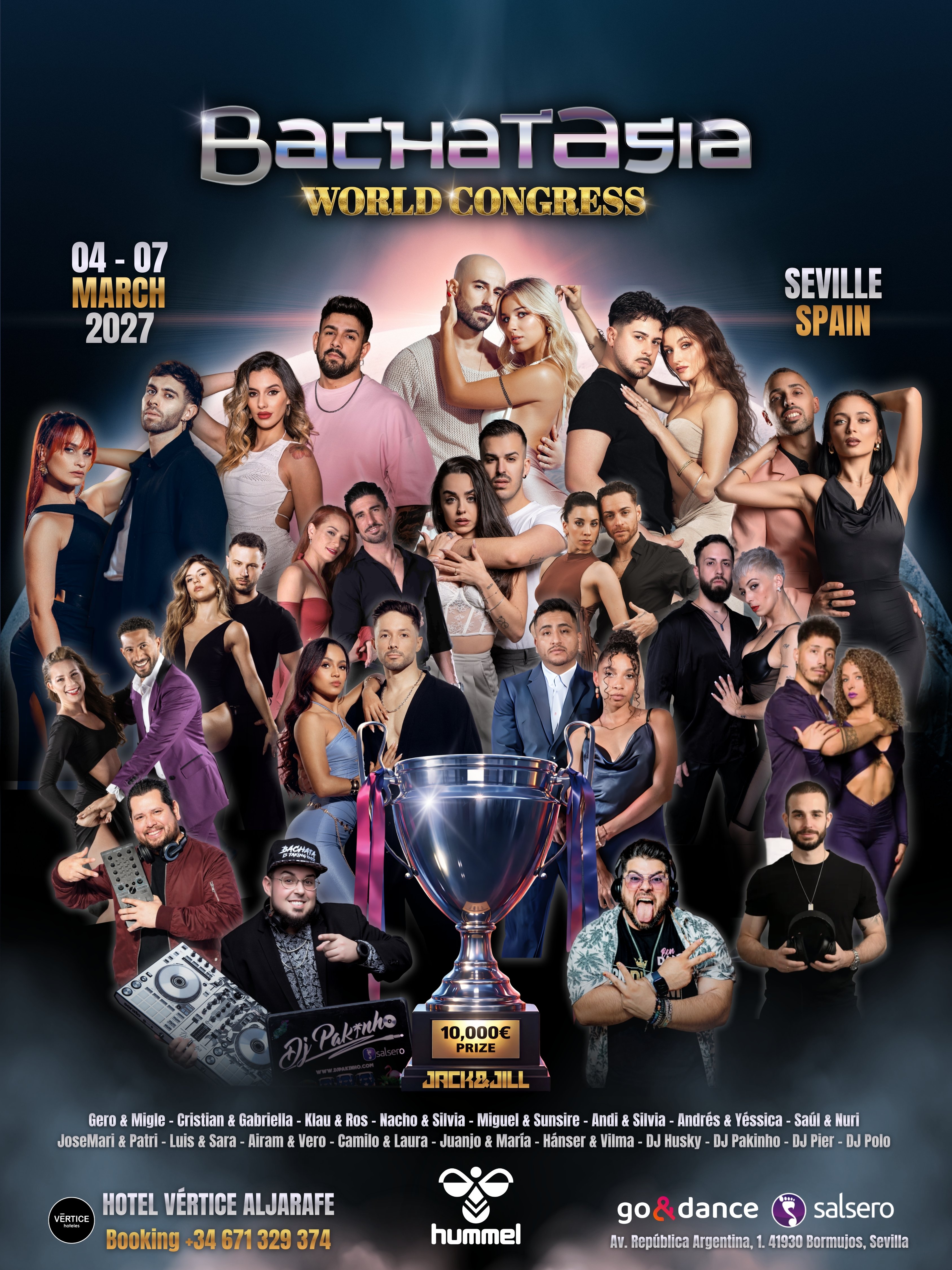 Bachatasia World Congress 2027 cover