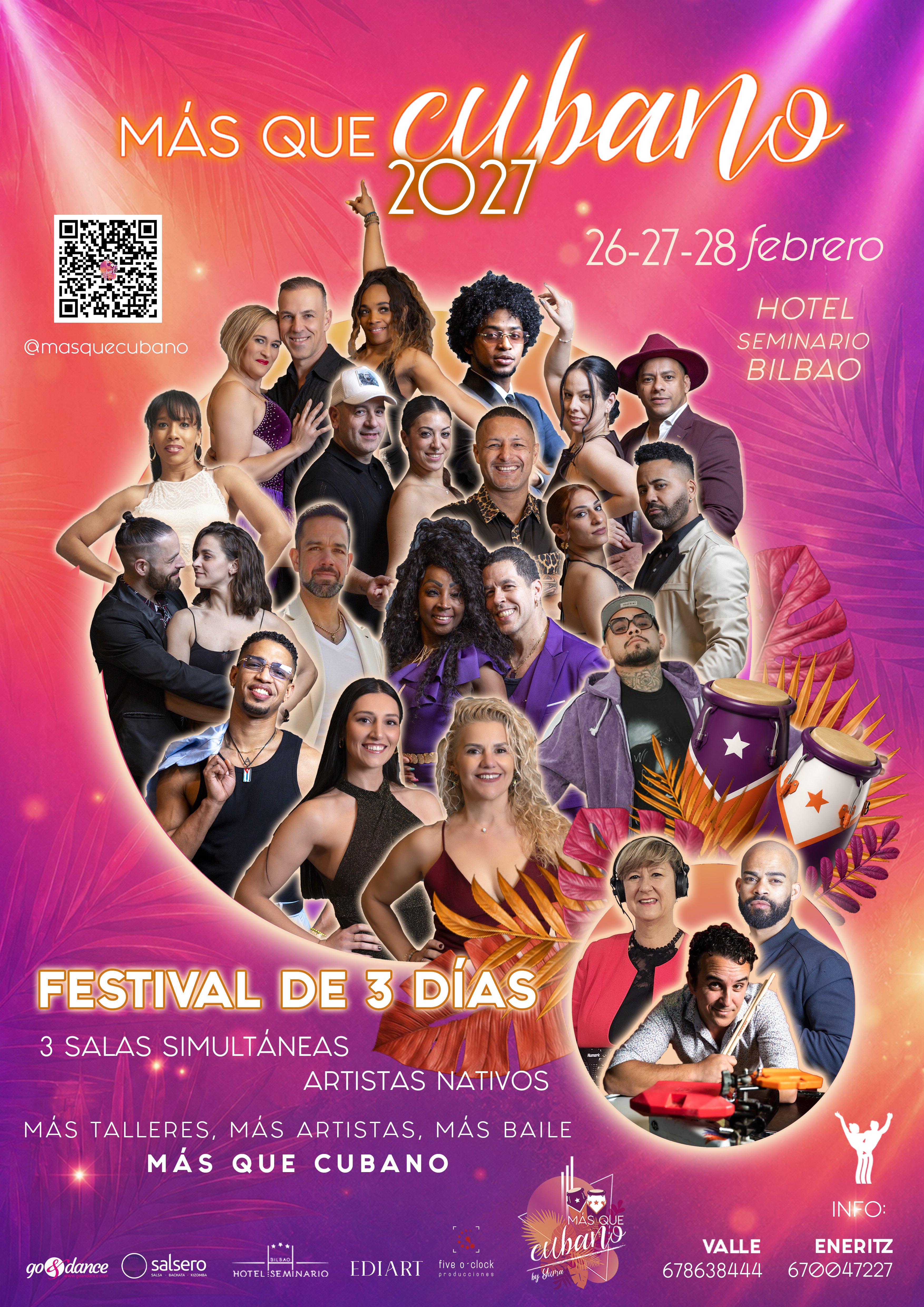 Más que Cubano Festival BILBAO 2027 (5th Edition) cover