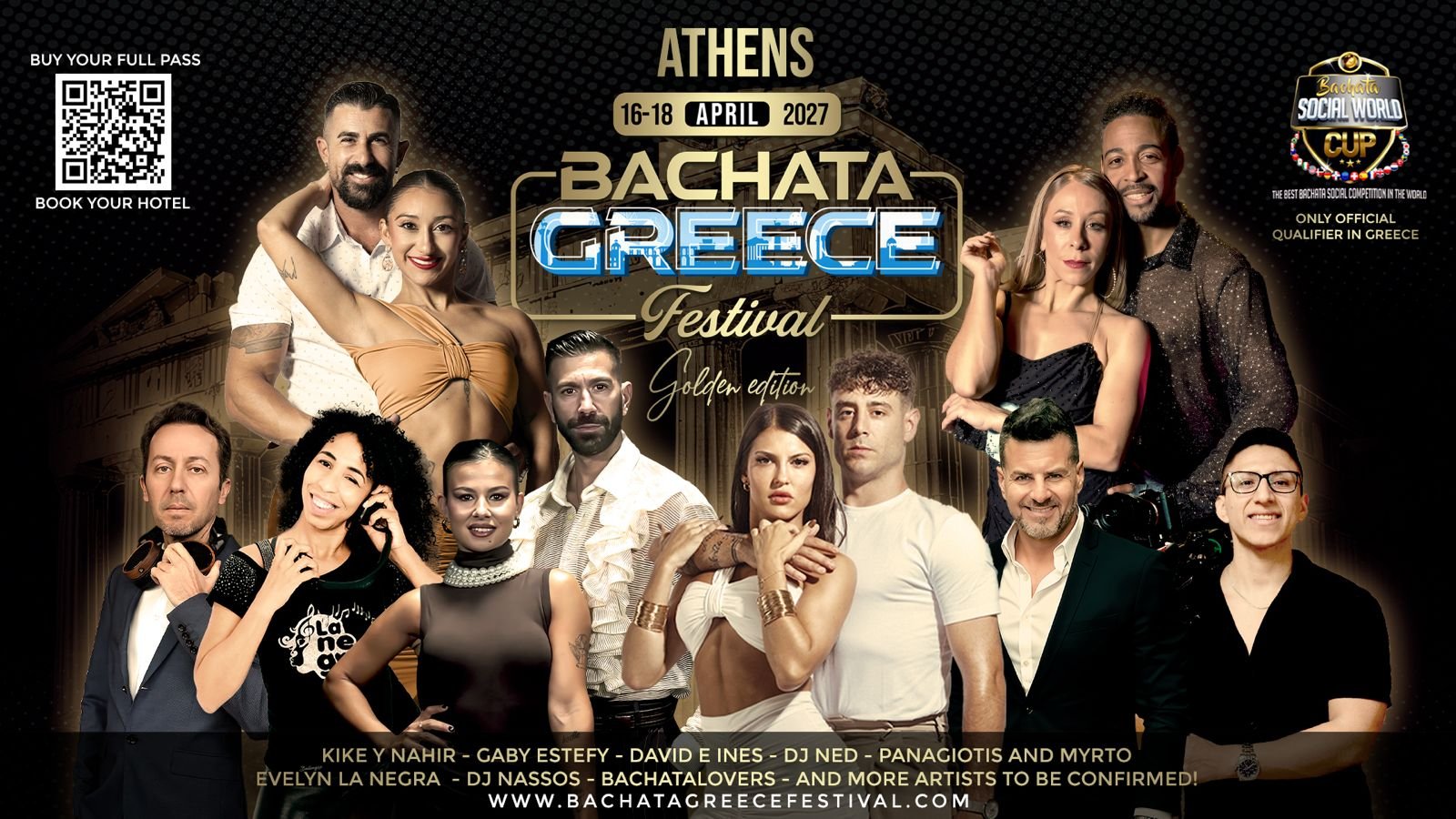BACHATA GREECE FESTIVAL 2027 cover