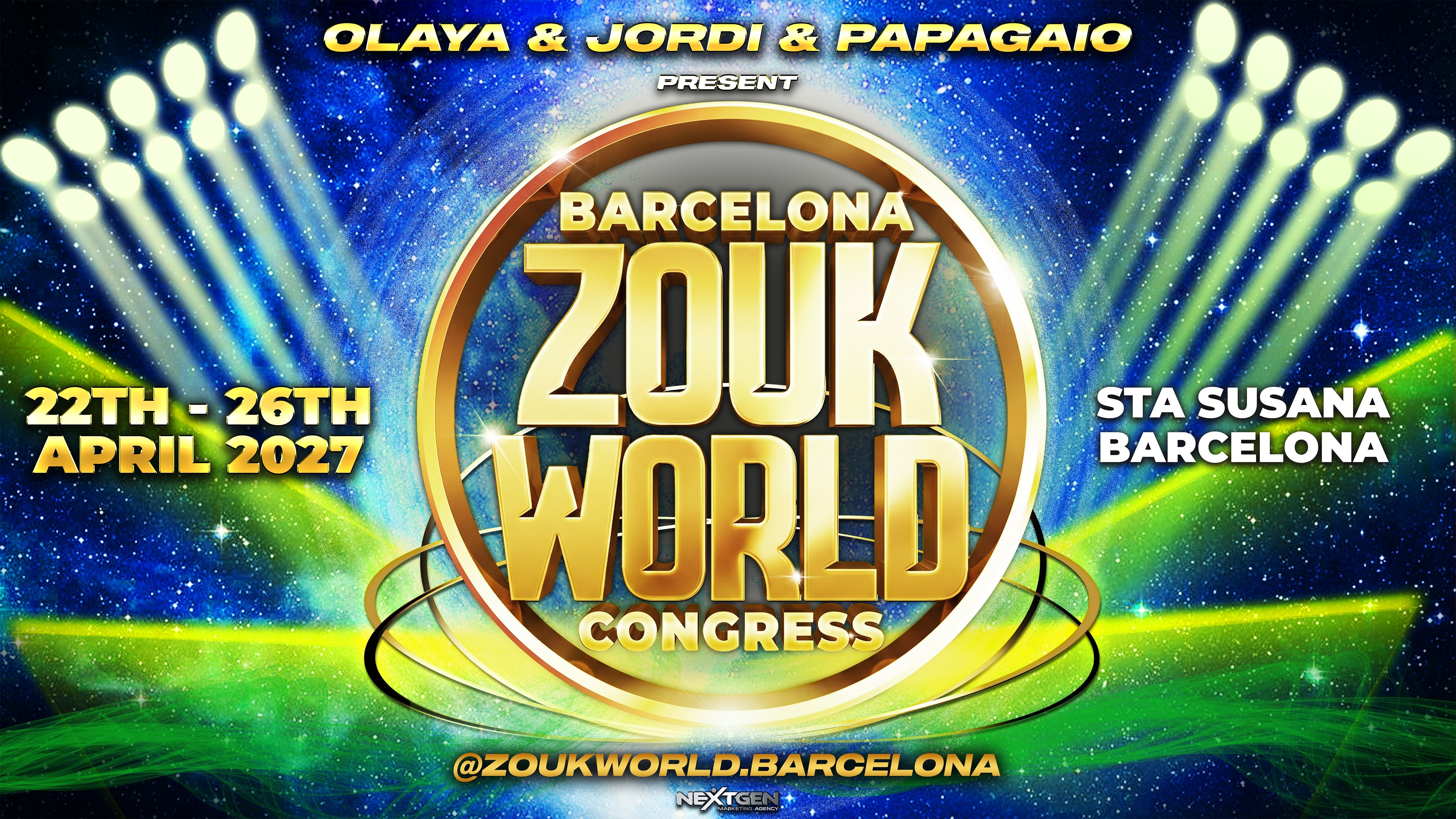Zouk World Barcelona Congress 2027 cover
