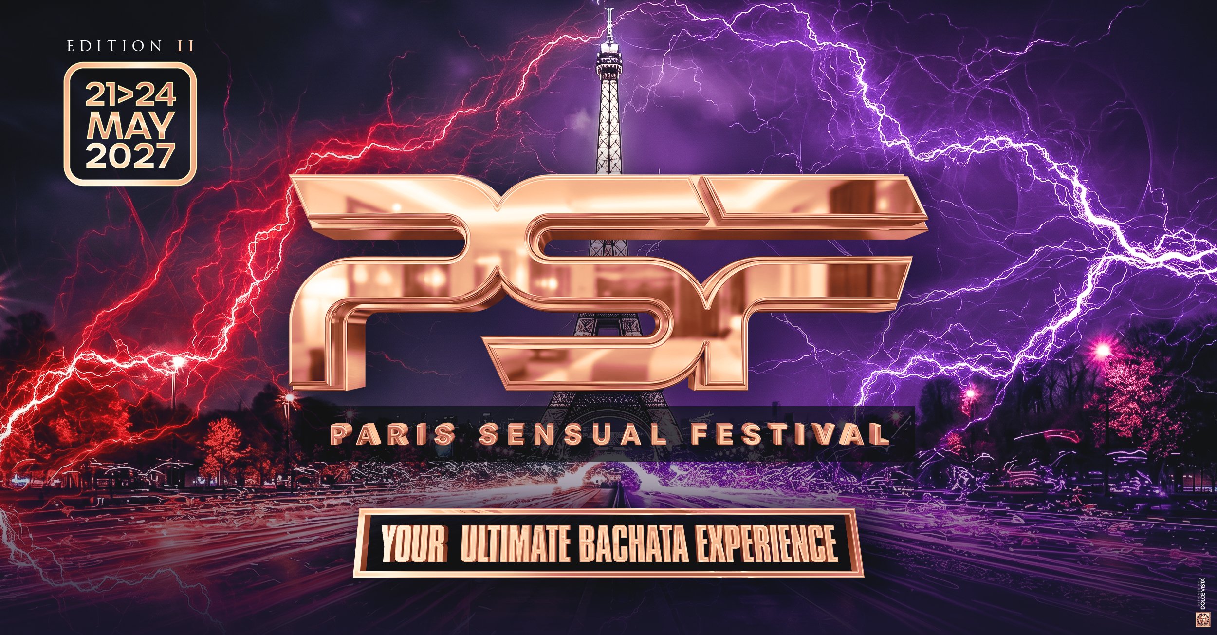 Paris Sensual Festival 2027 (7th Edition) - Your Ultimate Bachata Experience cover