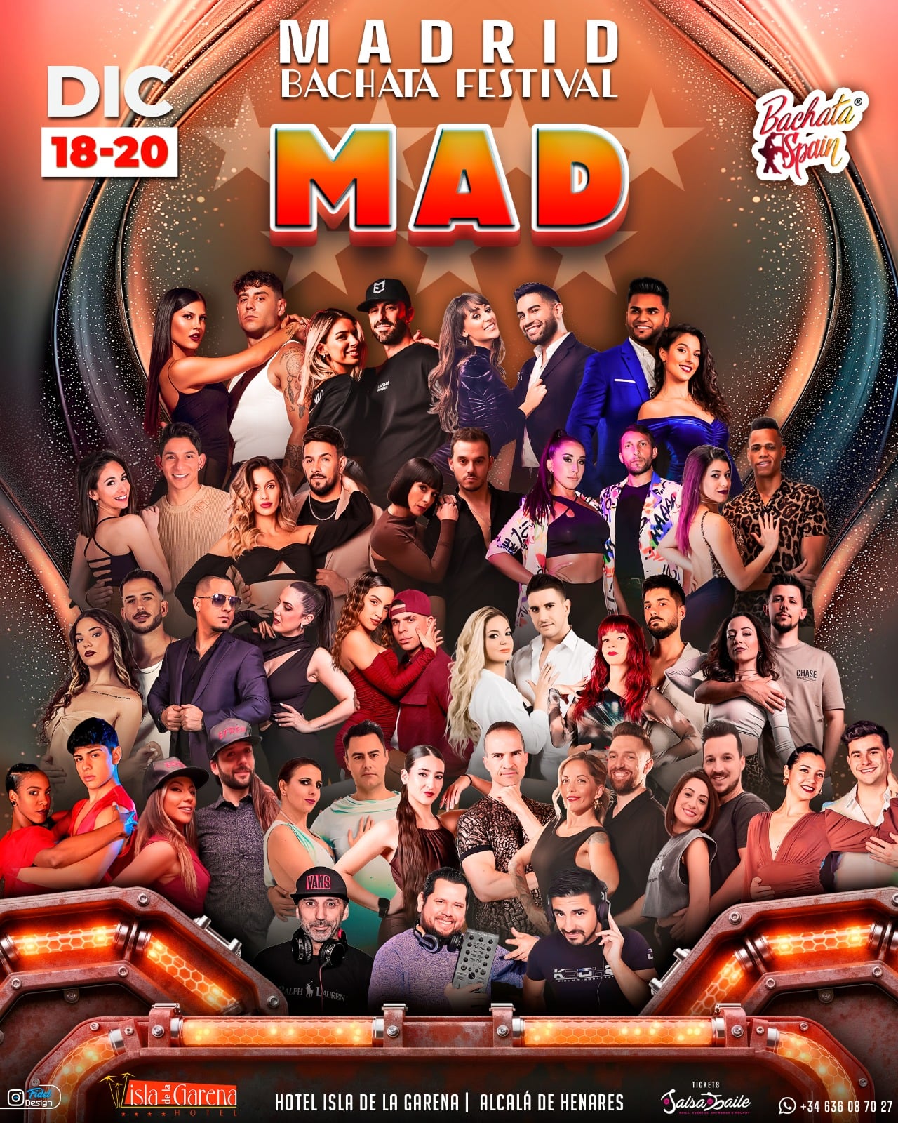 MAD - Madrid Bachata Festival 2026 cover