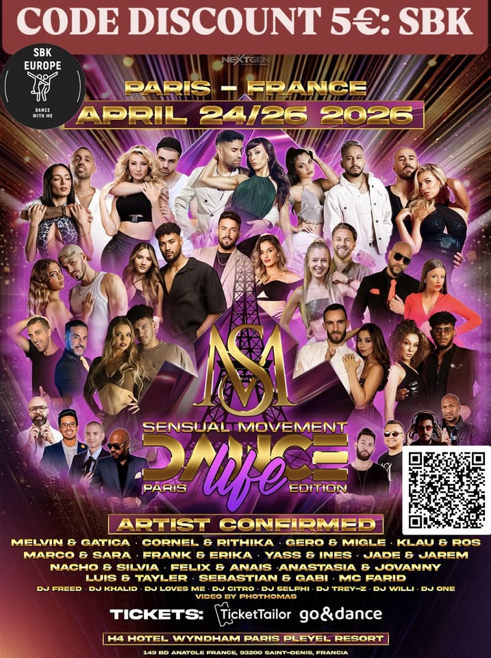 Paris SM Dance Life Festival 2027 – Bachata cover