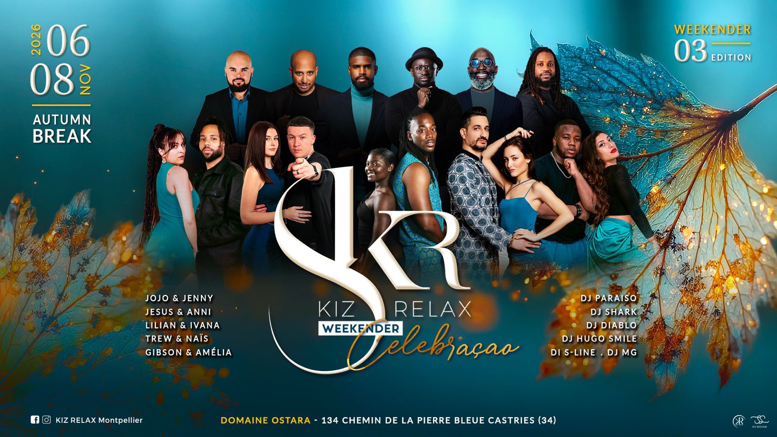 SKR kiz relax Celebraçao 3 weekender cover