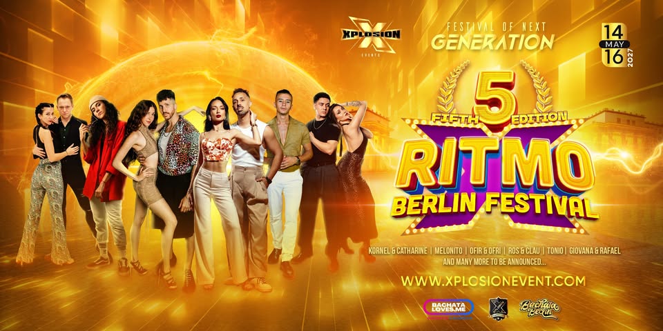 Xplosion Ritmo Berlin Festival 2027 – Festival of Next Generation cover
