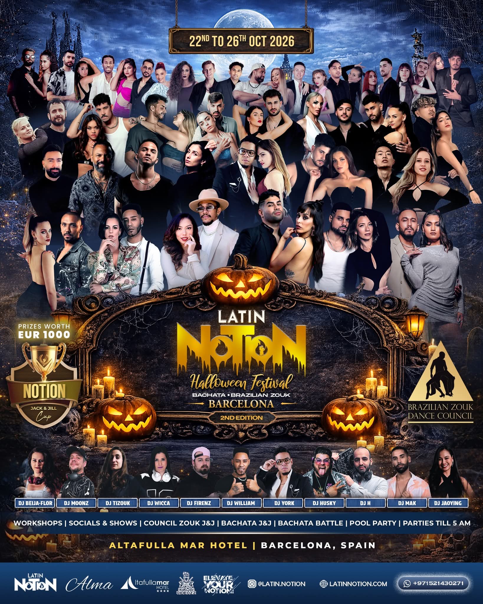 LATIN NOTION SPAIN - Halloween Oct 2026 cover