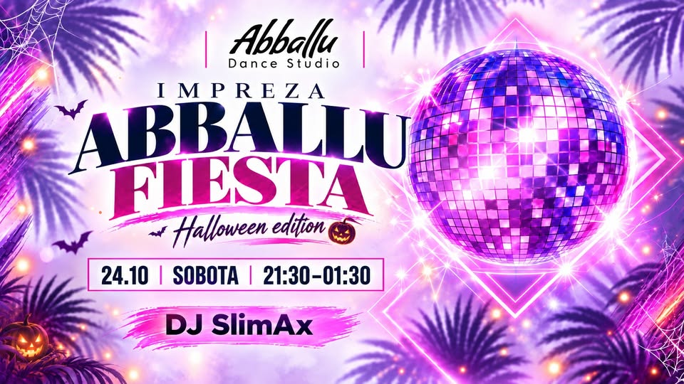 Abballu Fiesta | HALLOWEEN | sobota 24.10 | Dj SlimAX cover