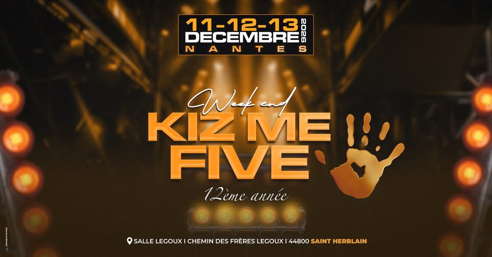 Week End Kiz Me Five Nantes cover