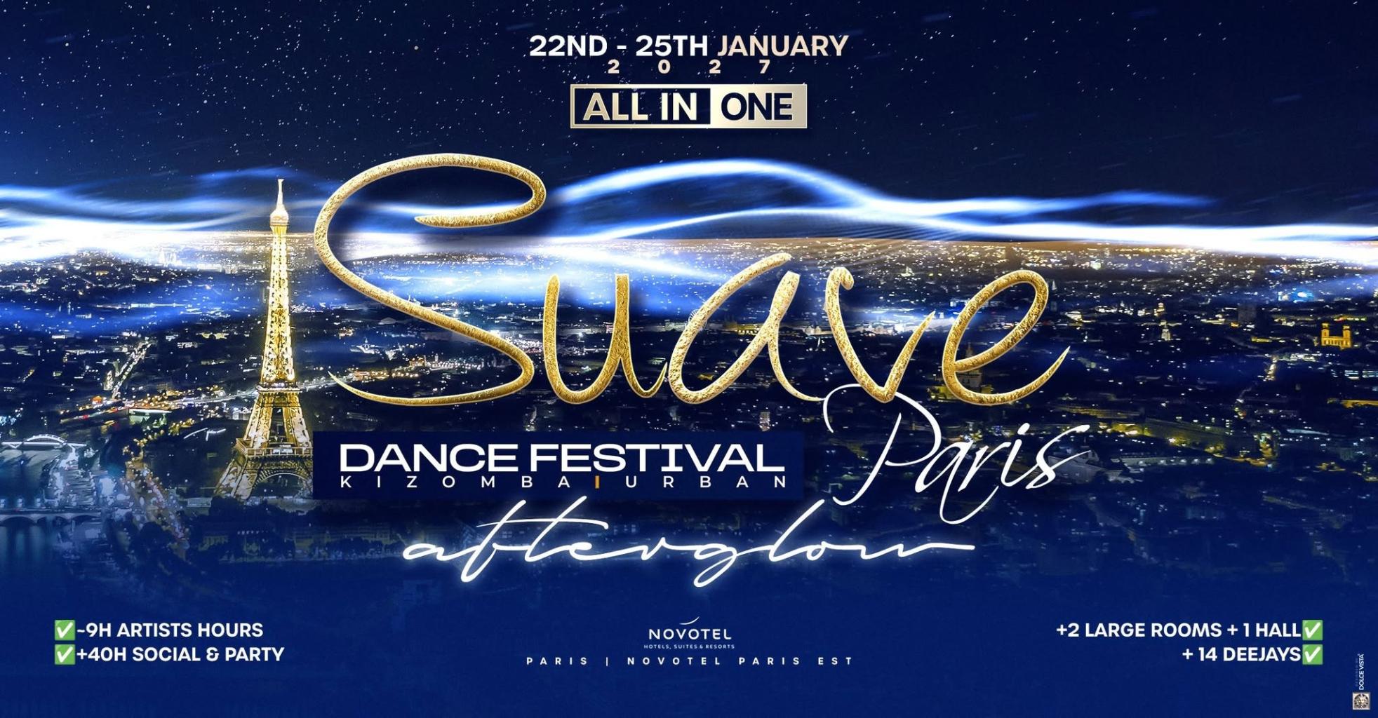 12th Suave Dance Festival Paris cover