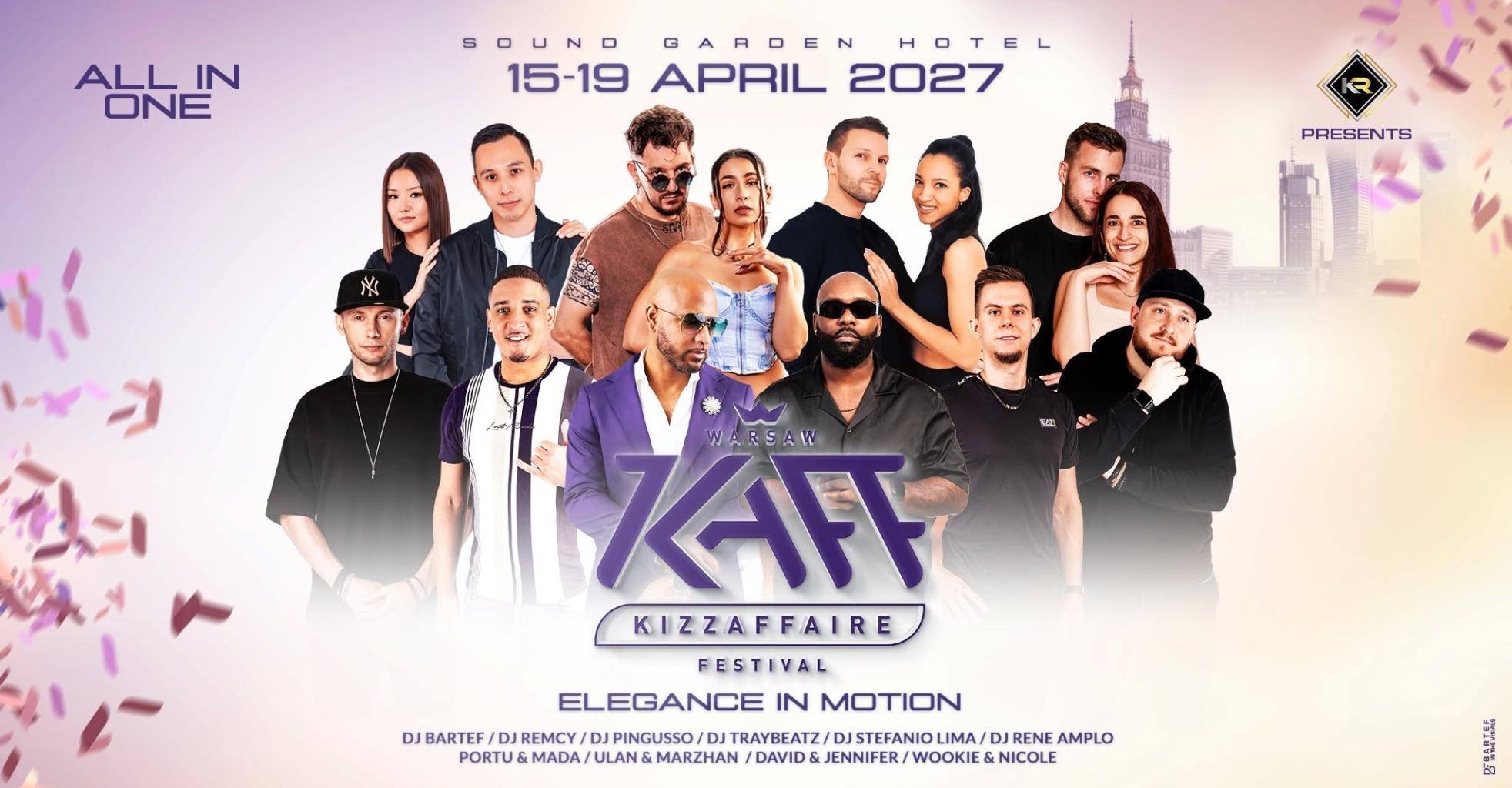 5th Kizzaffaire 16-19th April 2027 cover