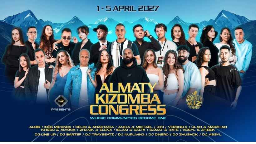 Almaty Kizomba Congress 2027 cover