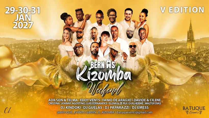 BERN IS KIZOMBA WEEKEND 2027 cover