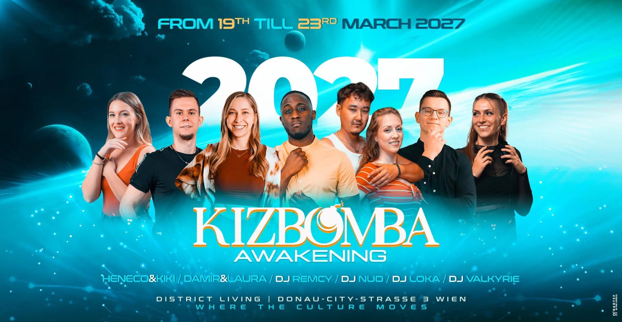 Kizbomba – Awakening 2027 cover