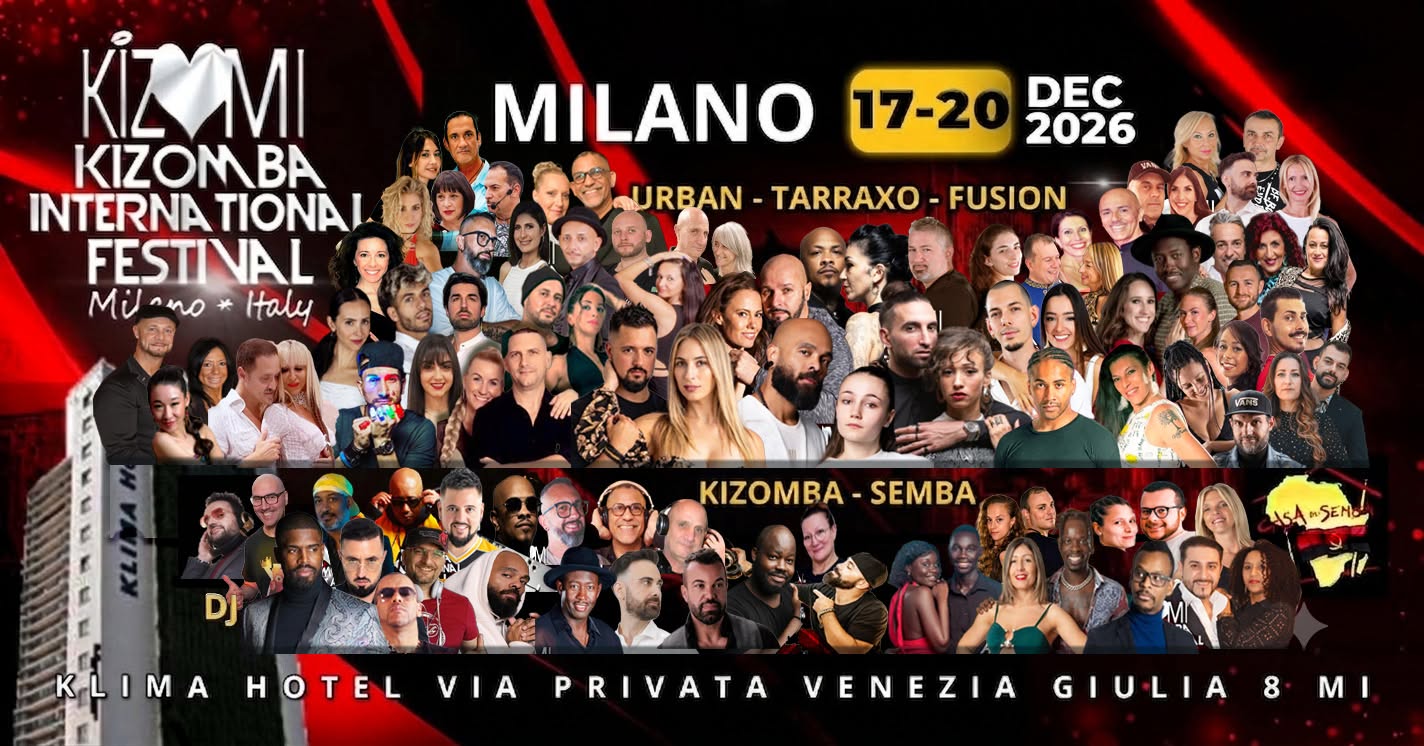 KIZMI 2026 – Kizomba Milano International Festival cover