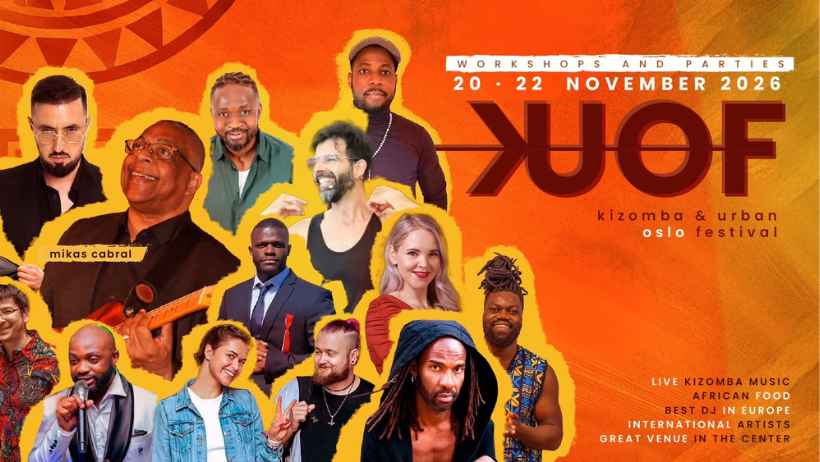 KUOF 2026 – Kizomba & Urban Kiz Oslo Festival cover