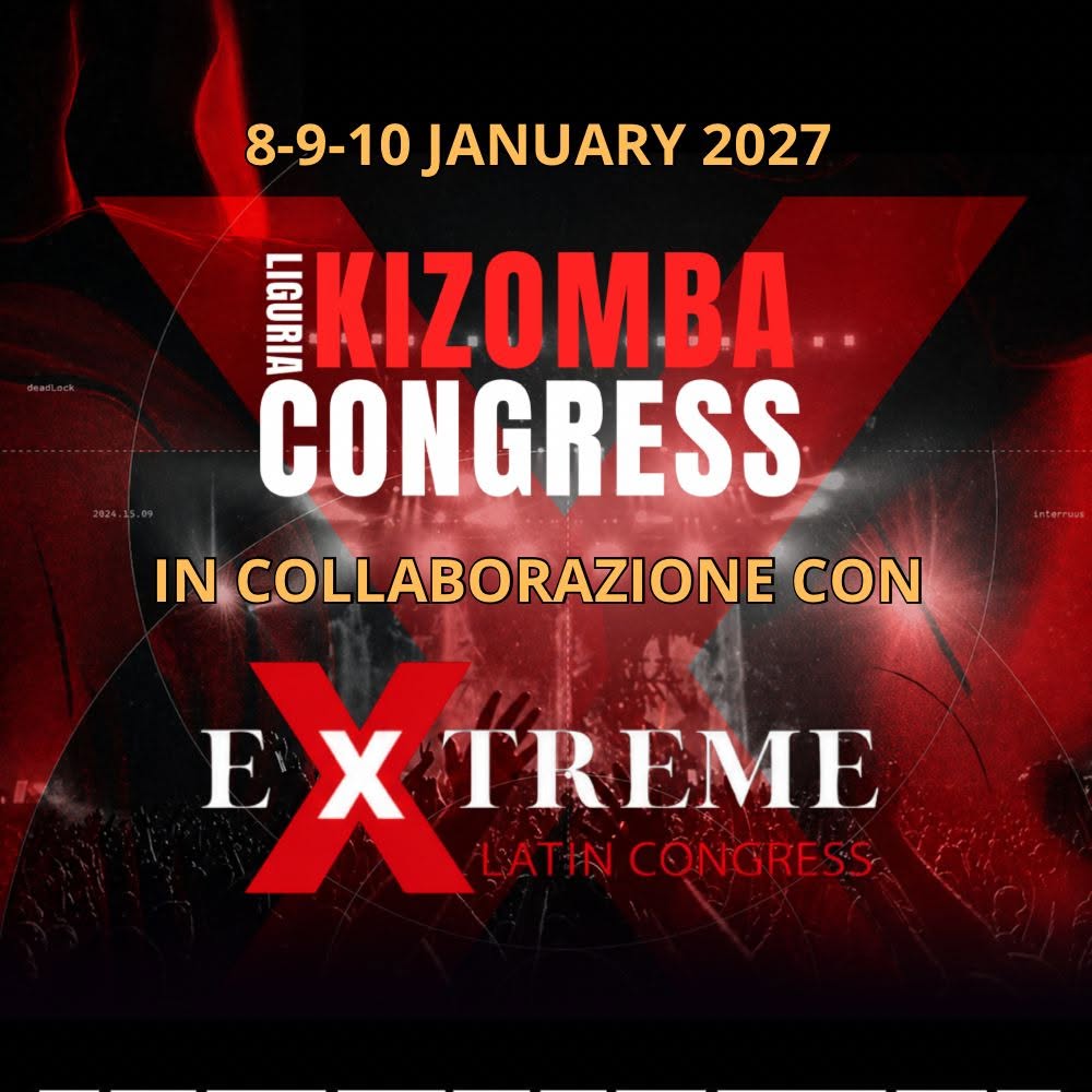 Liguria Kizomba Congress 2027 – Partner Ufficiale Extreme Latin Congress cover