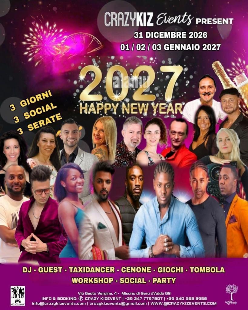 NEW YEAR 2027 – CRAZY KIZ cover
