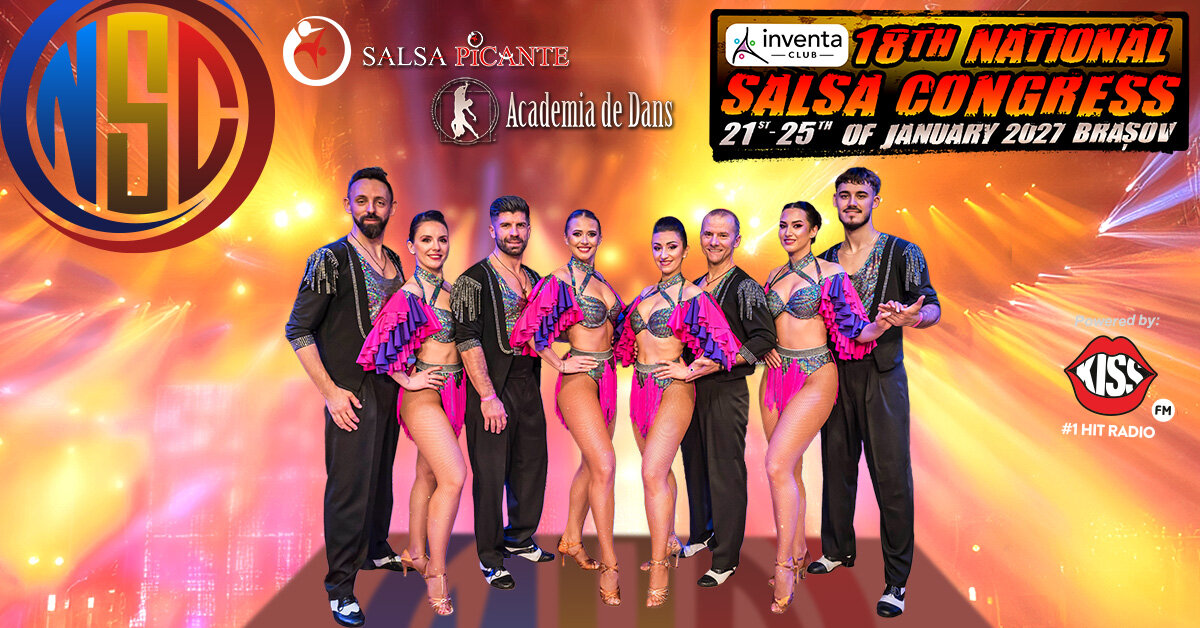 National Salsa Congress - Romania - 2027 (18th Edition) cover
