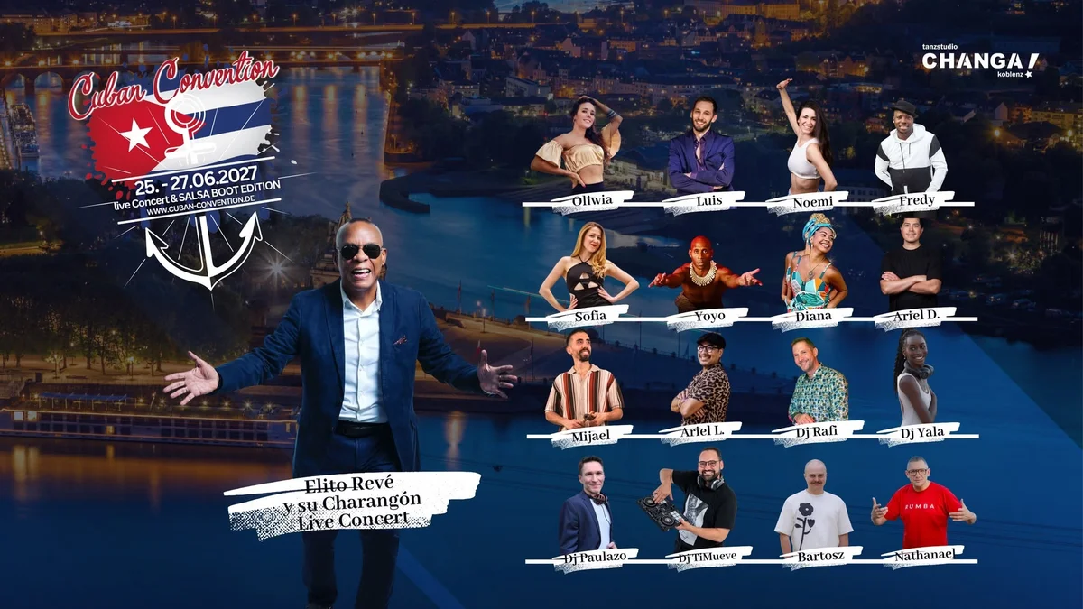 Cuban Convention 2027 - Das kubanische Salsa Festival in Kob – Salsa in Koblenz cover