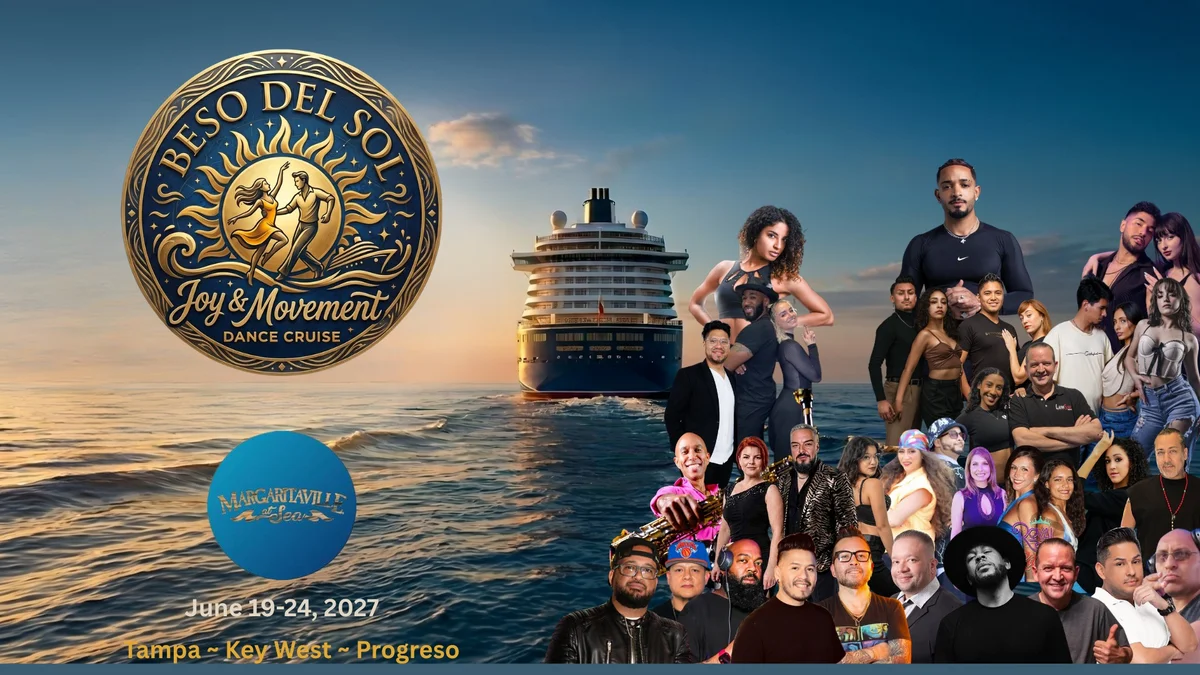 Beso del Sol Dance Cruise 2027! – Salsa and Bachata in Tampa cover
