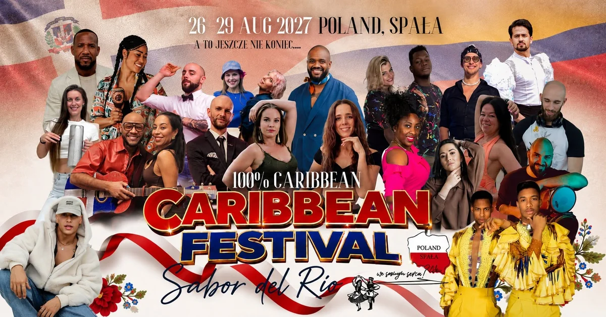 Caribbean Festival – Sabor Del RÍO 2027 – Salsa and Bachata in Dąbrowa cover