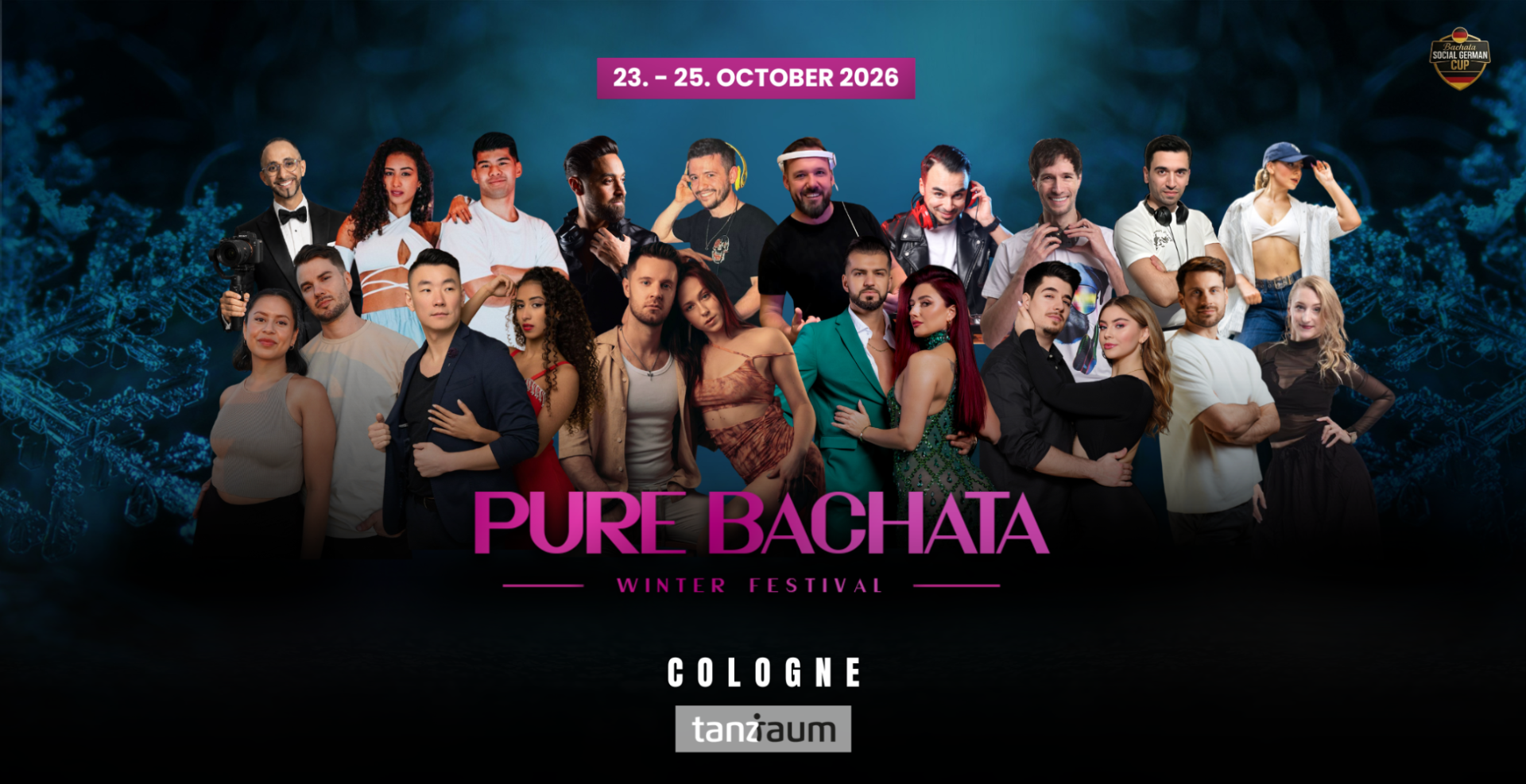 Pure Bachata Winter Festival 2026 – Bachata in Köln cover
