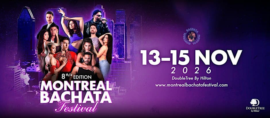 7th Montreal Bachata Festival 2026 cover