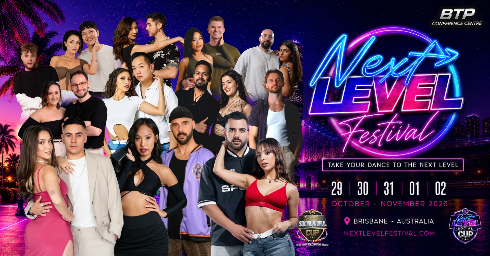 Next Level Bachata Festival 2026 cover