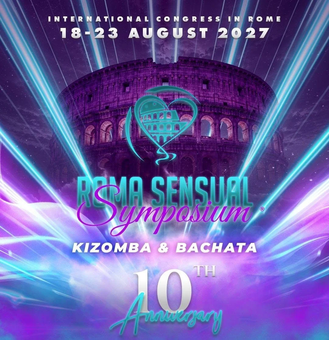 Roma Sensual Symposium 10° Anniversary (Official) – Bachata and Kizomba cover