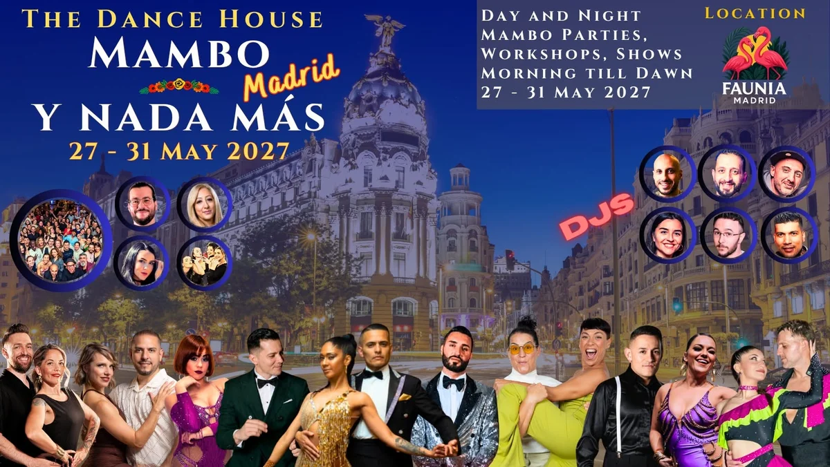 Mambo y Nada Más 2027 - Madrid – Salsa cover