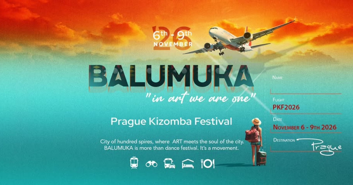 Prague Kizomba Festival – Nov. 6 – 9th 2026 cover