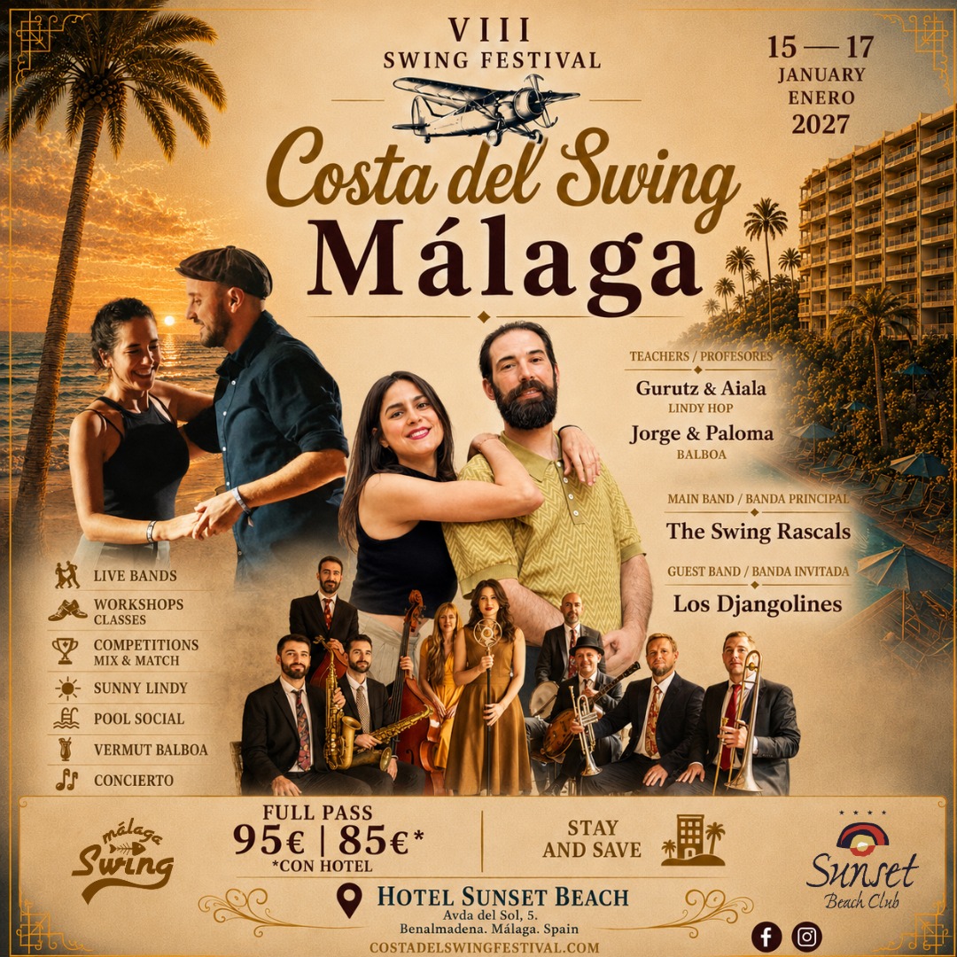 Costa del Swing Málaga 2027 cover