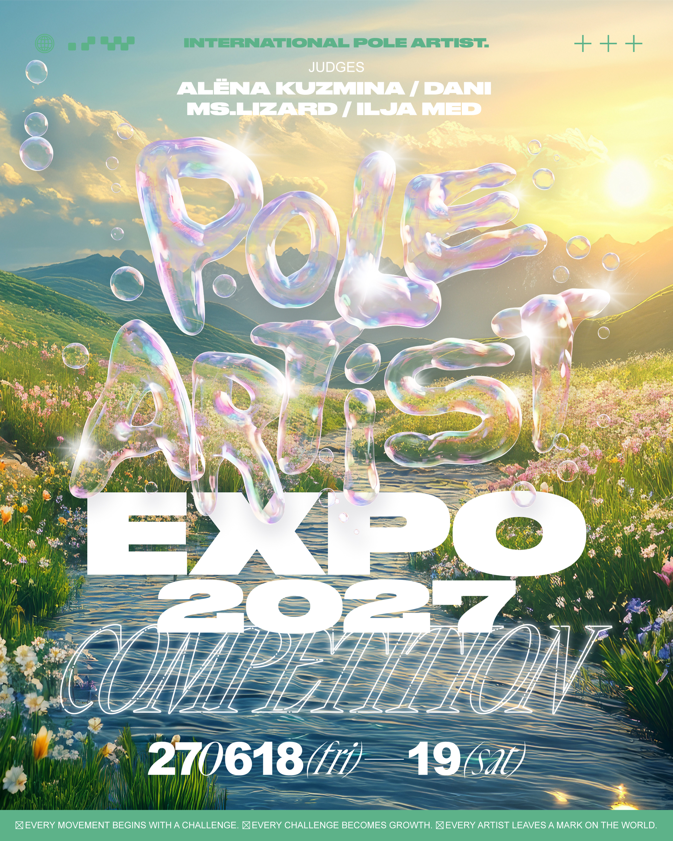 International Poleartist Competition 2027 cover