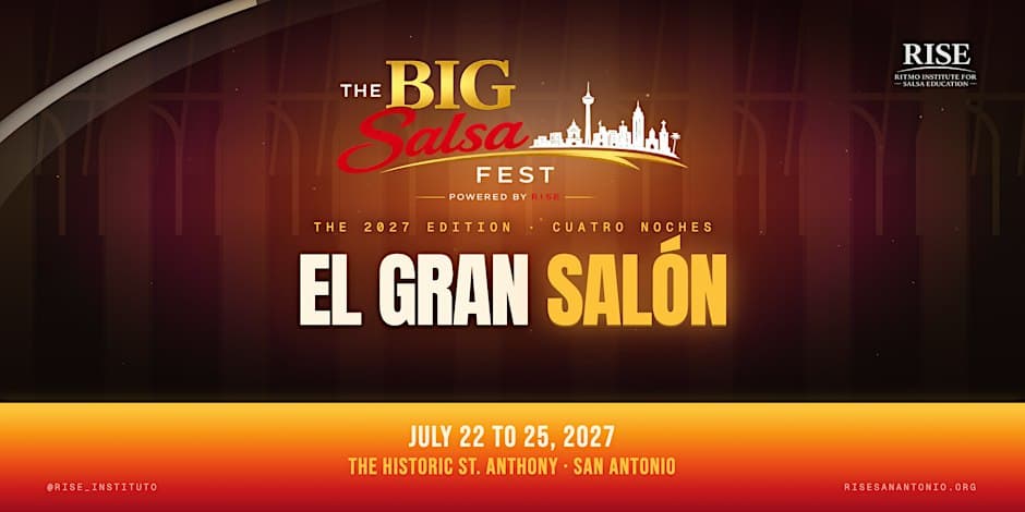 The BIG Salsa Festival San Antonio 2027 – Salsa cover
