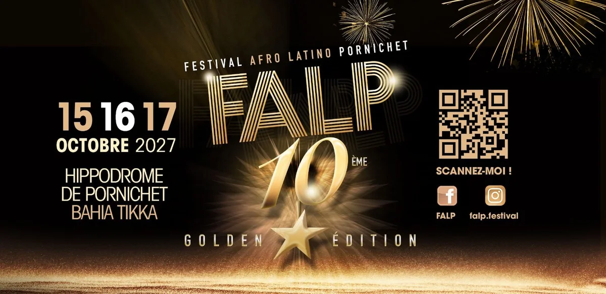 Falp 10 Golden éDition Festival Afro Latino Pornichet – Salsa, Bachata and Kizomba cover