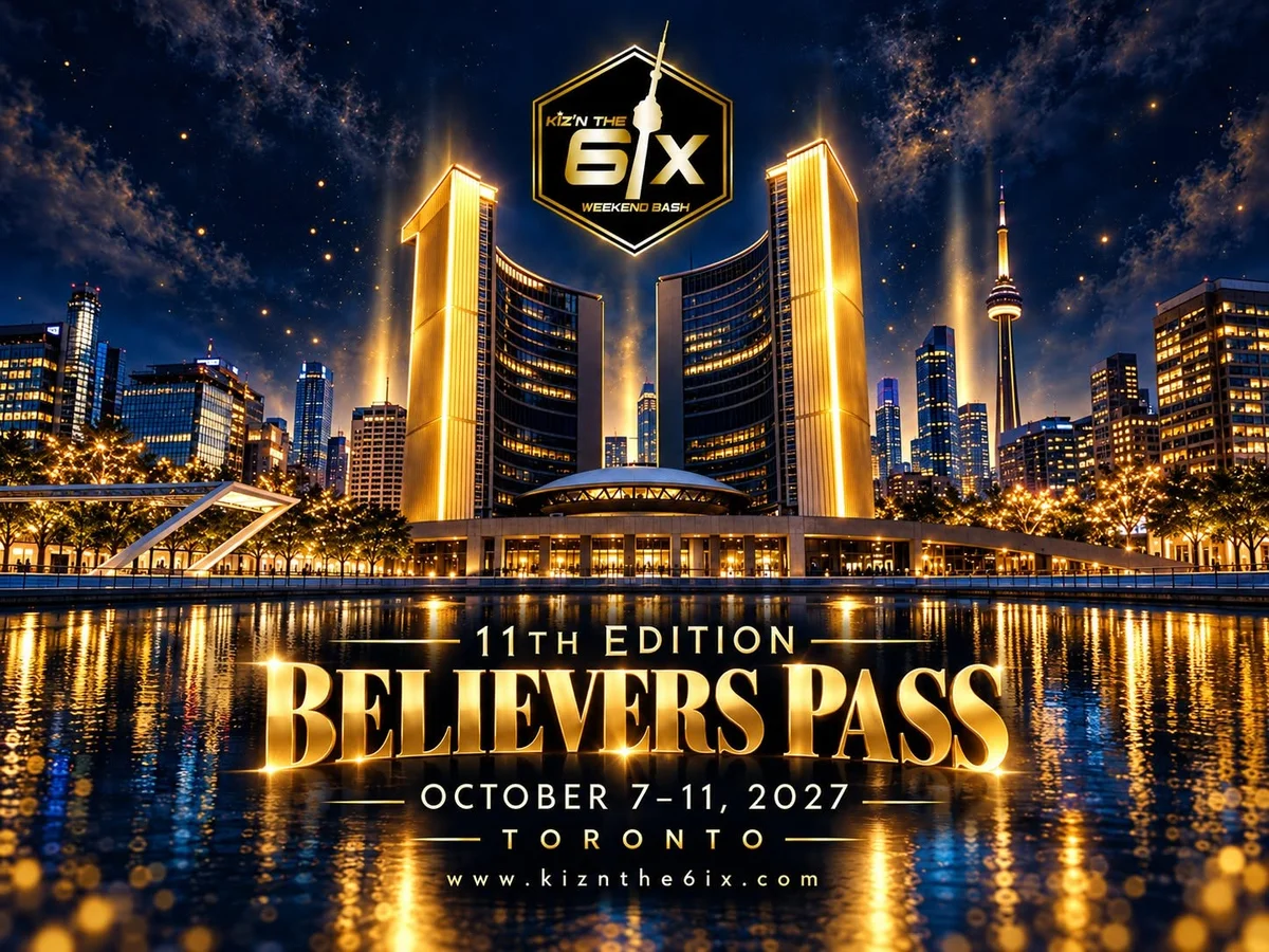 Kiz'n The 6ix Festival 11th Edition 2027 – Kizomba in Toronto cover