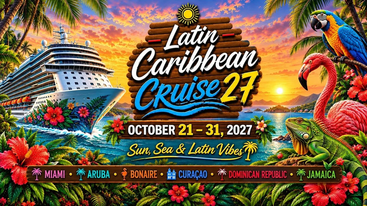 Latin Caribbean Cruise 2027 from oct 21 - 31 – Salsa and Bachata in Tamiami cover