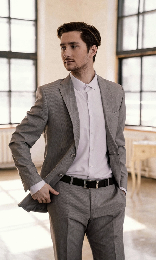 Light Grey Business Suit
