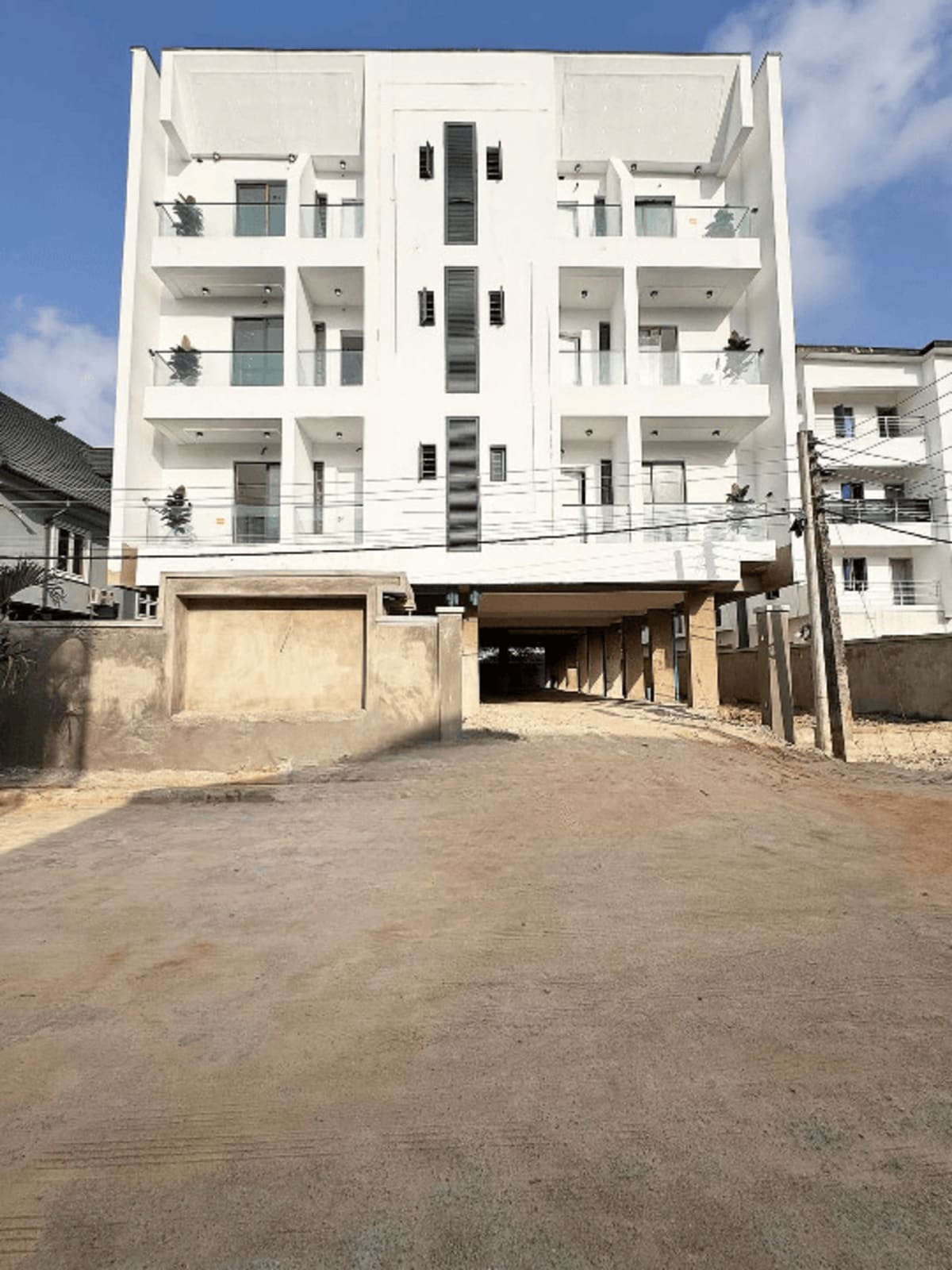 Newly built two bedroom apartment (550ikate)
