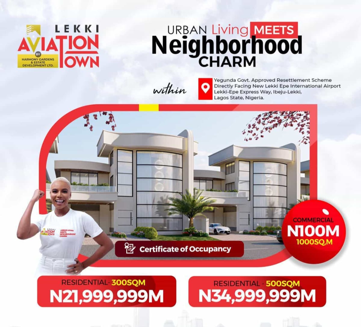 Commercial land in a good location(292ibejulekki)