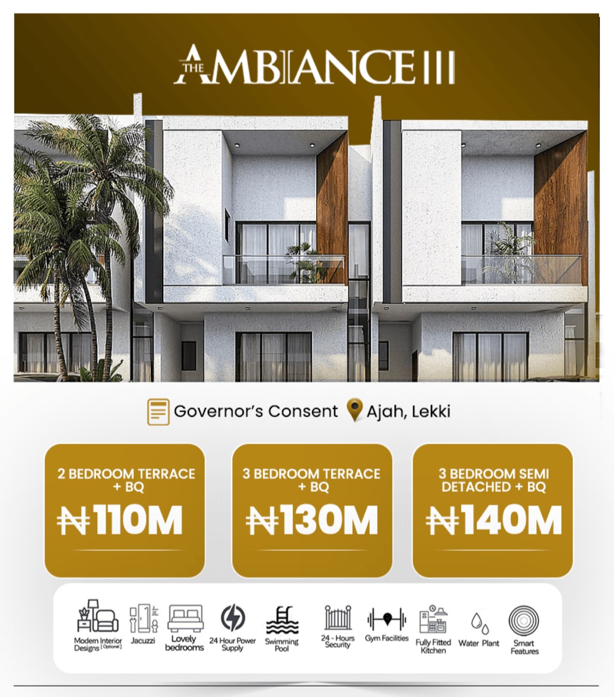 Three bedroom terrace duplex (301sangotedo)